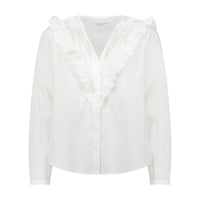 THE SHIRT Lindsay Shirt in white - women's shirt - view 4