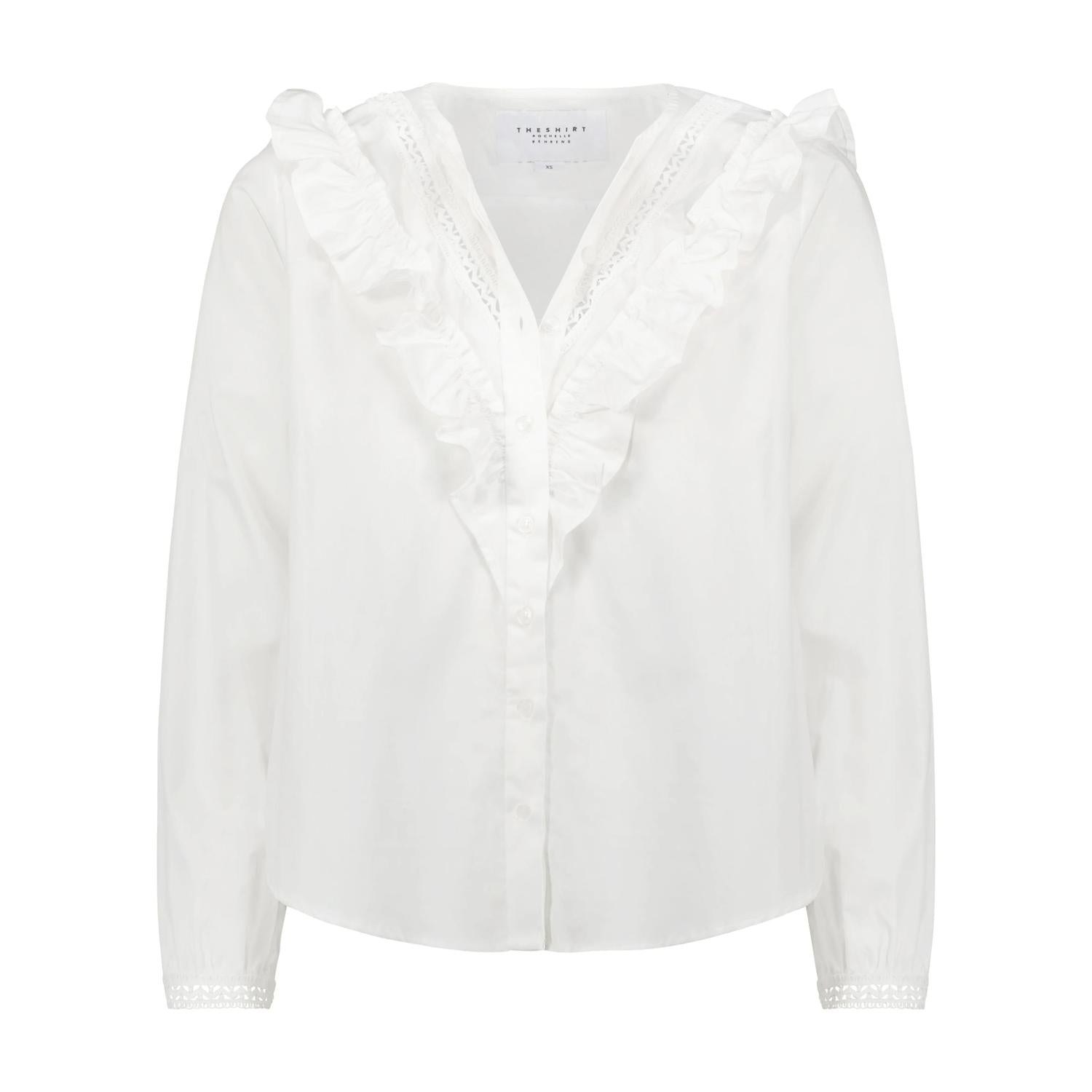 THE SHIRT Lindsay Shirt in white - women's shirt - view 4