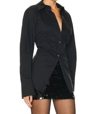 Simon Miller - Loch Poplin Button Up Shirt