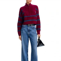 Staud - Cropped Hampton Cashmere Sweater