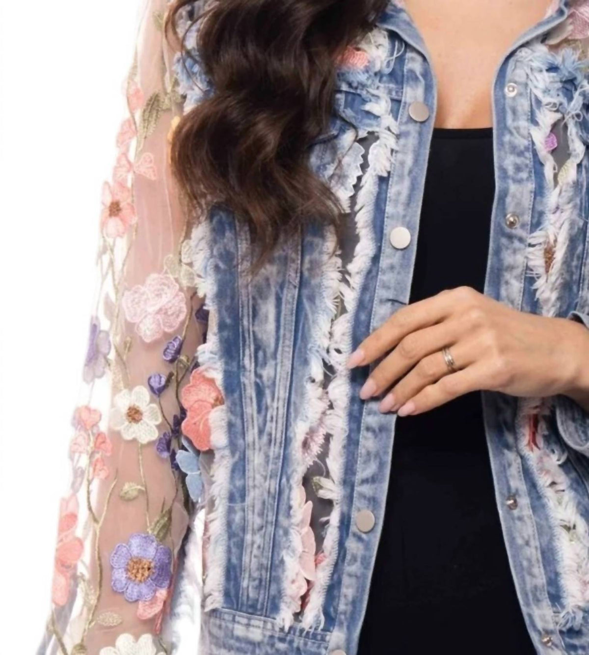 Adore - Embossed Short Jacket