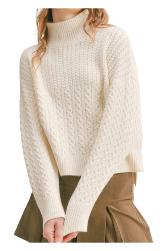 Sadie & Sage - Liss Turtleneck Sweater