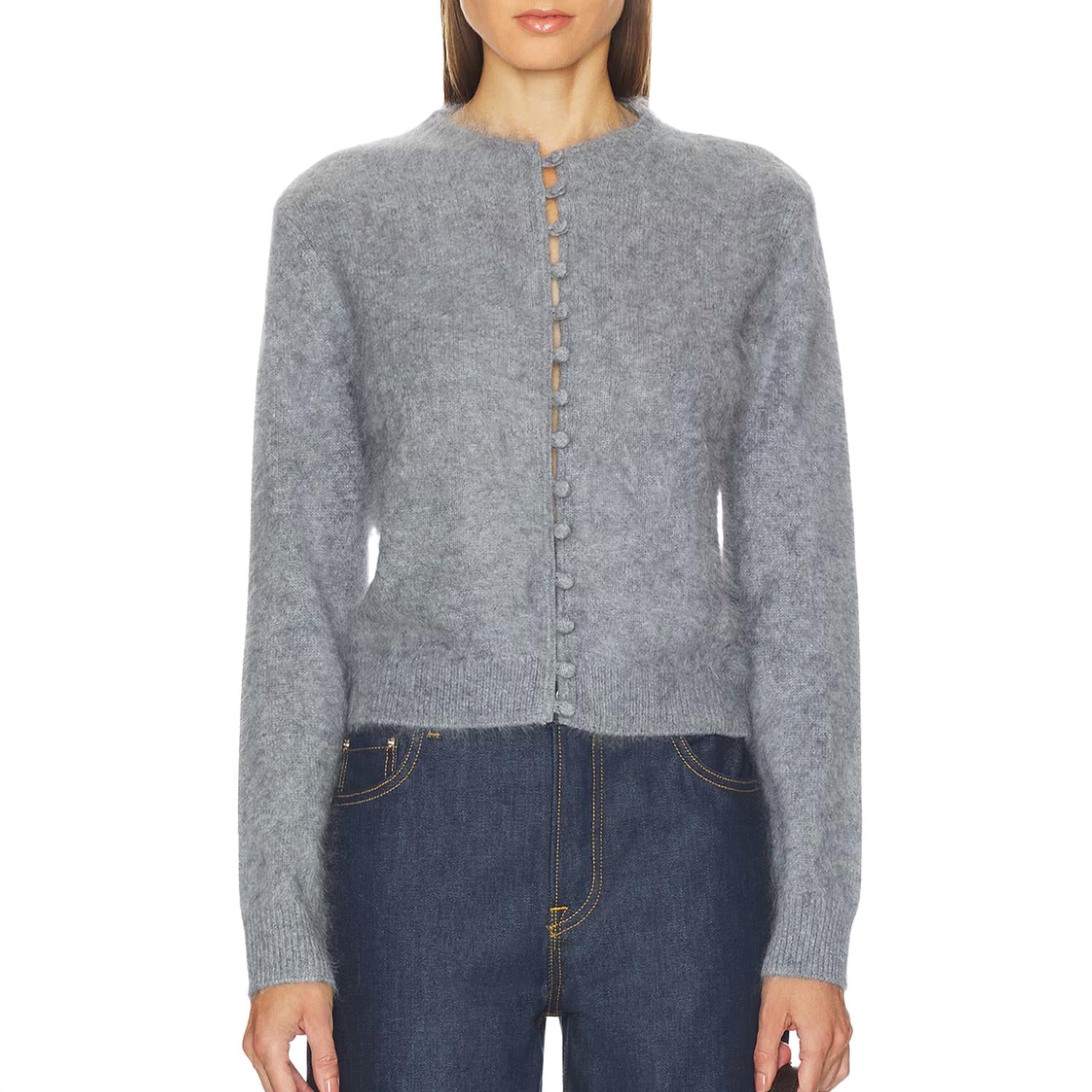 Rag & Bone - Jada Brushed Cashmere Cardigan