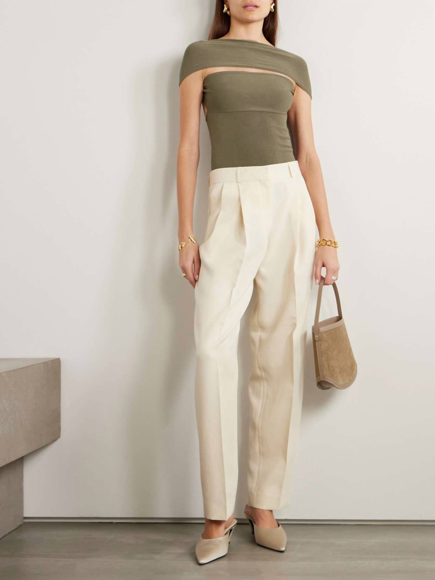 Toteme - Slip Through Knit Cut-out Top