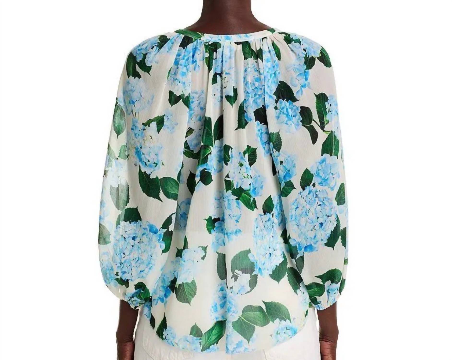 L'Agence - Teagan Dolman Sleeve Blouse