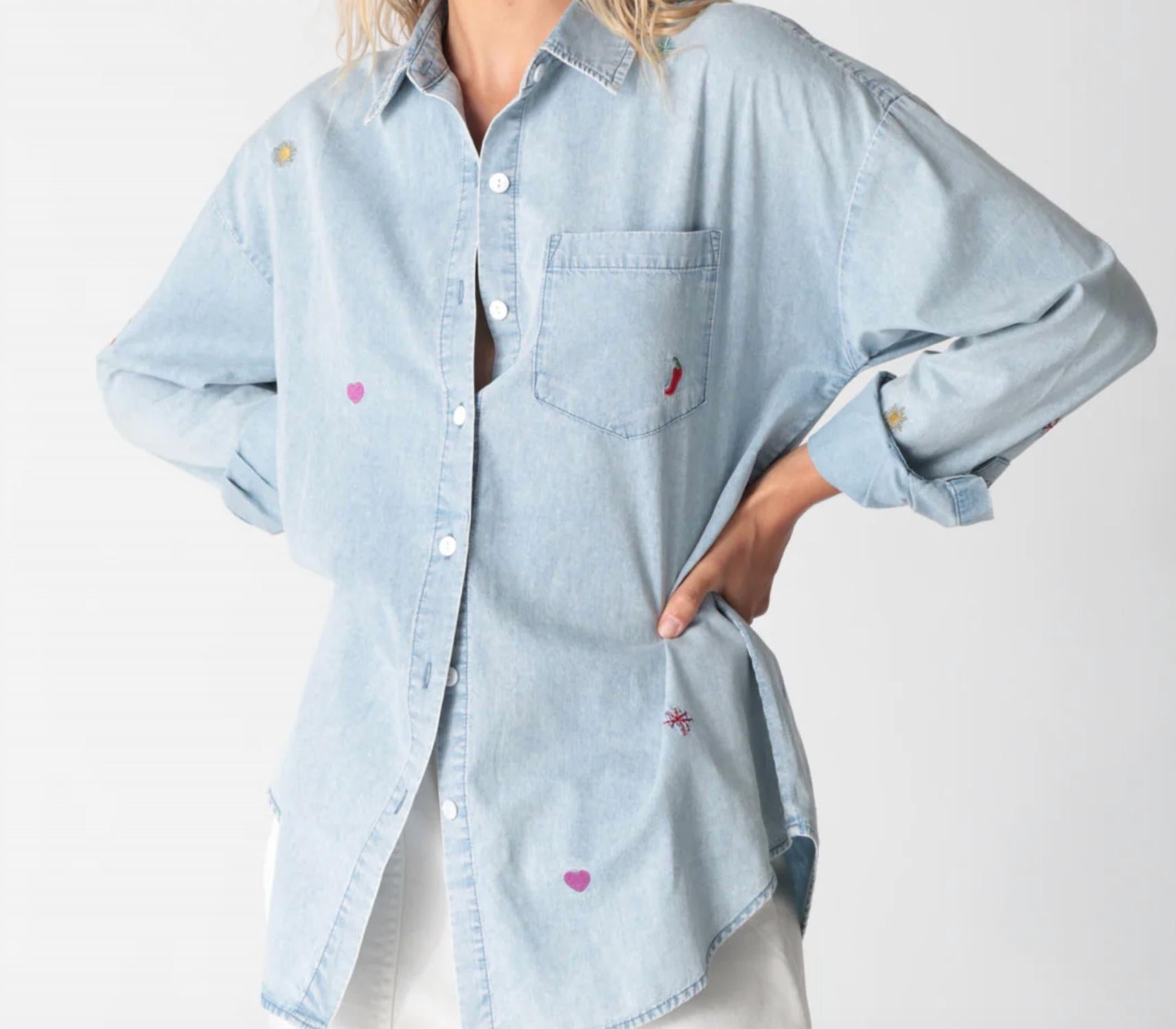 Electric & Rose - Boyfriend Button Down Shirt