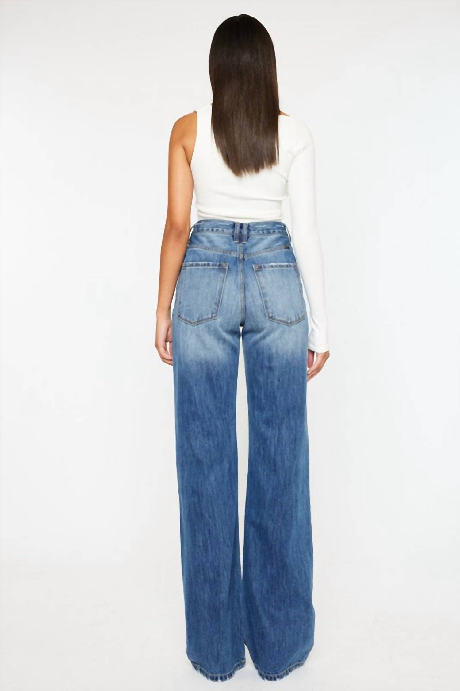 Kancan - Ultra High Rise 90's Flare Jean