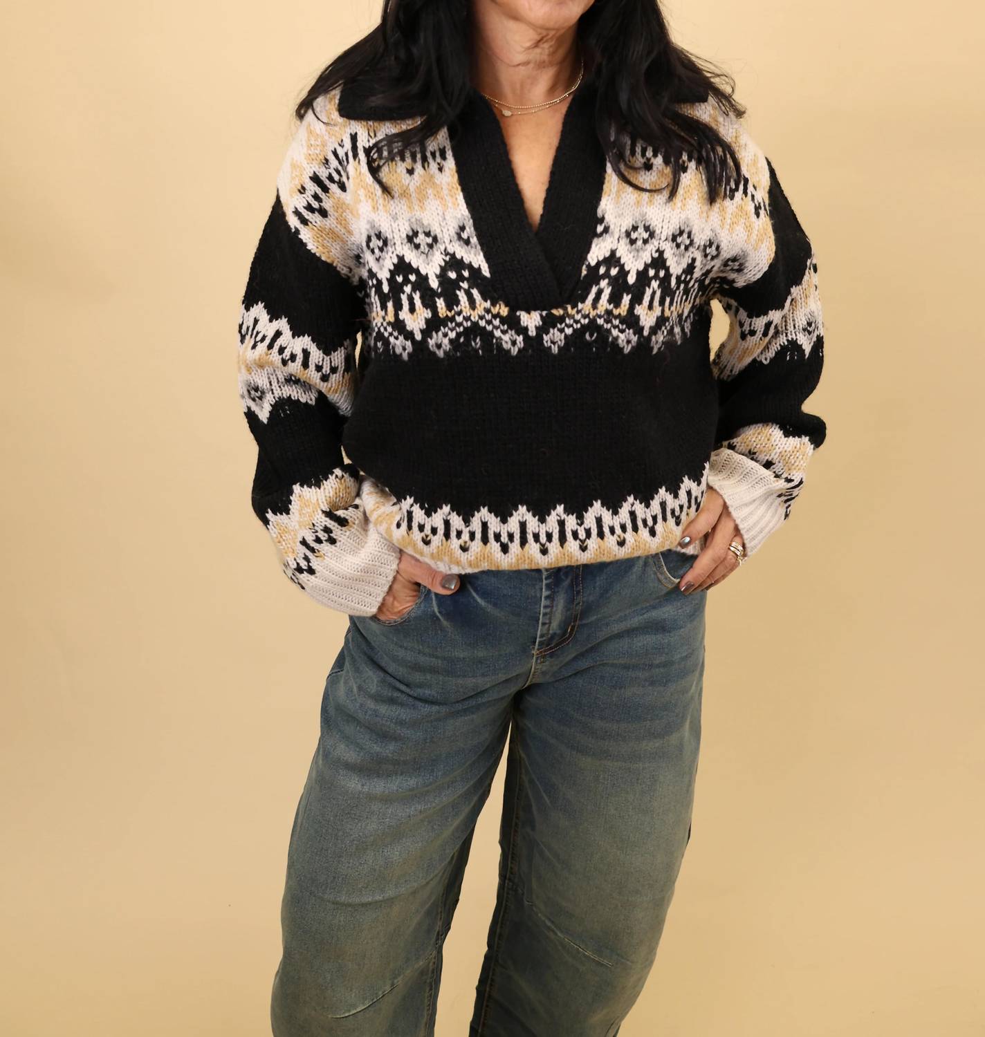 Dear John Denim - Women's Malana Fairisle Sweater