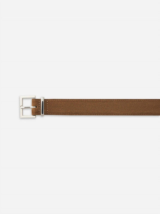 Frame - Women's Suede Square Buckle Belt