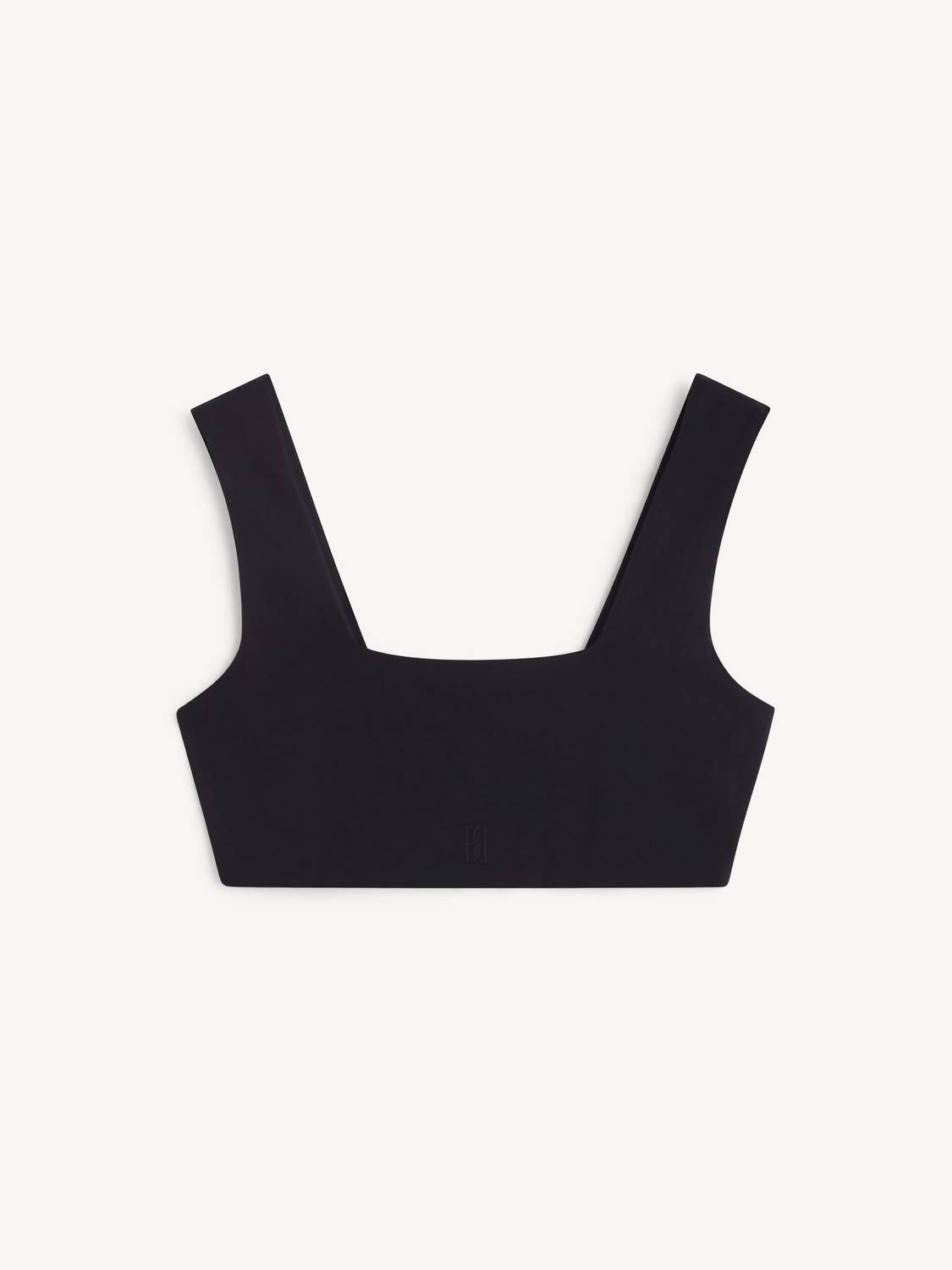 BY MALENE BIRGER Braga Athletic Top in black - women's intimate - detail view