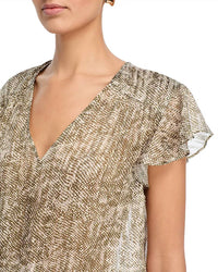 Ramy Brook - Teresa Flutter Sleeve Top