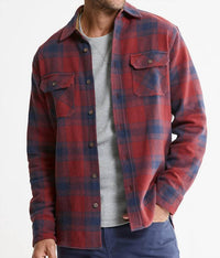 Jachs New York - Heritage Flannel Shirt Thermal Crewneck Shirt - 2-pack