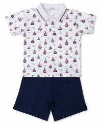 Kissy Kissy - Kid's Summer Regatta Toddler Bermuda Set