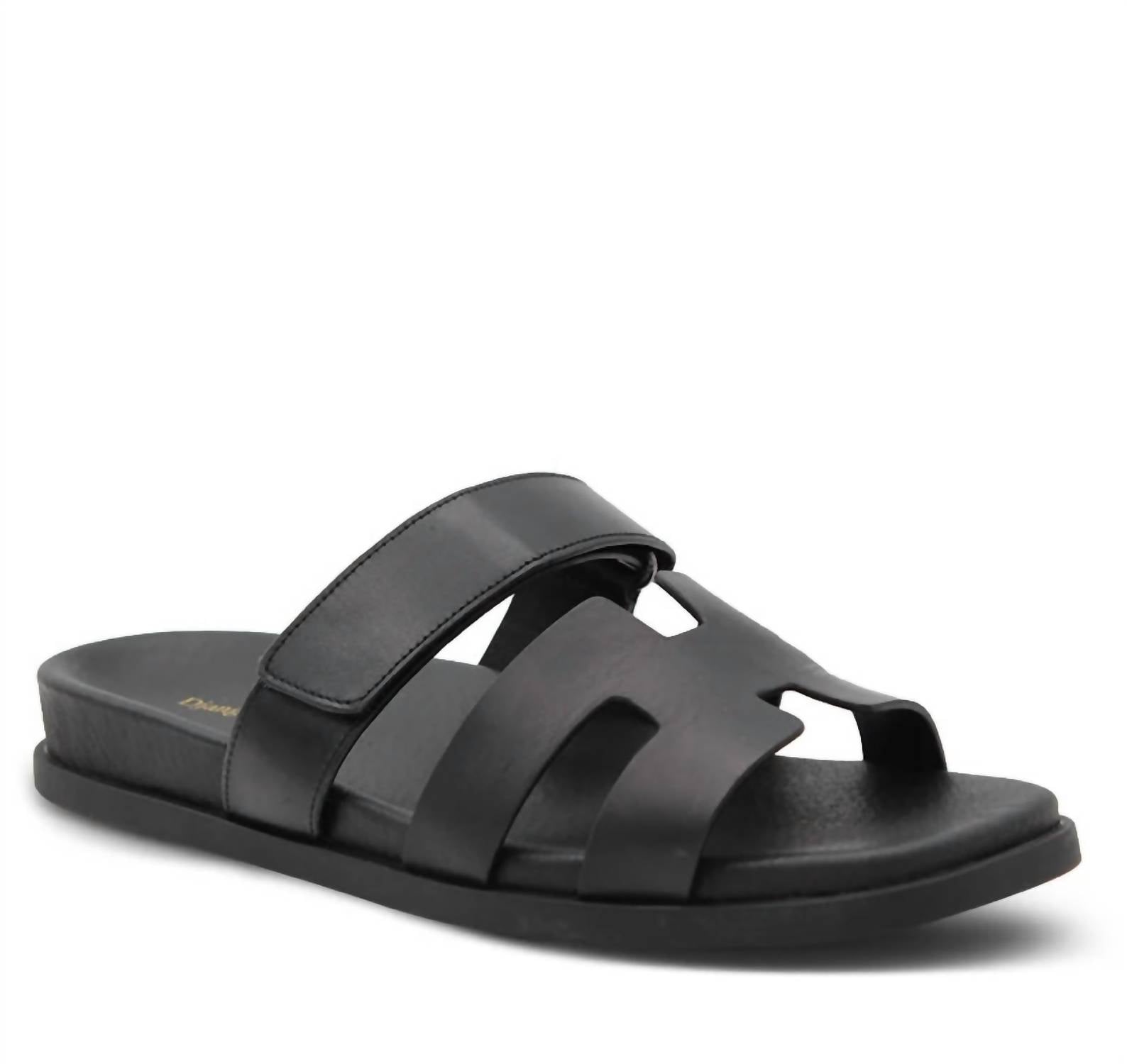 Django & Juliette - Women's Nodette Flat Leather Sandal