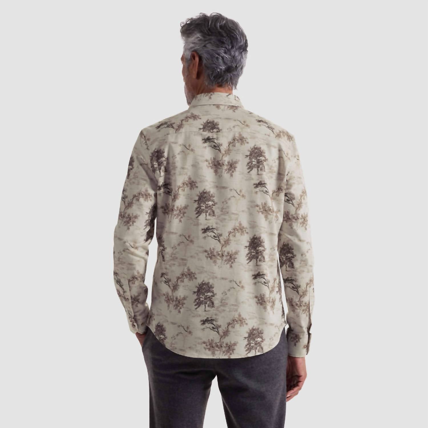 Bugatchi Uomo - Julian Nature Toile De Jouy Shirt