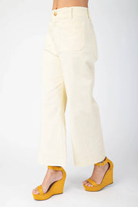 Gigio - Cropped Wide Leg Pants