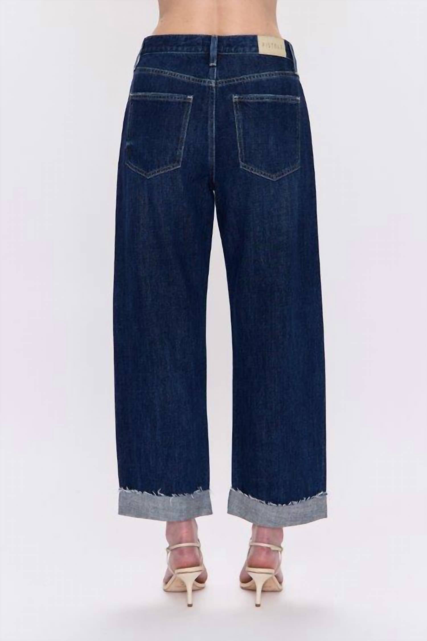 Pistola - Kacey Mid Rise Cropped Jeans