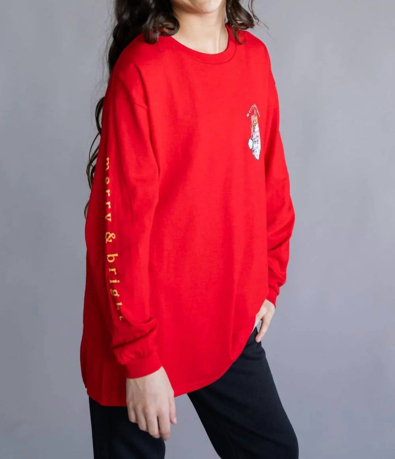 Simply Southern - Youth Leo Santa Long Sleeve T-shirt