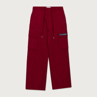 HONOR THE GIFT Men's Cargo Pant in plum - men's pants - detail view