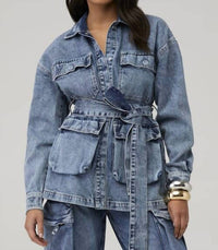 Good American - Uniform Cargo Jacket