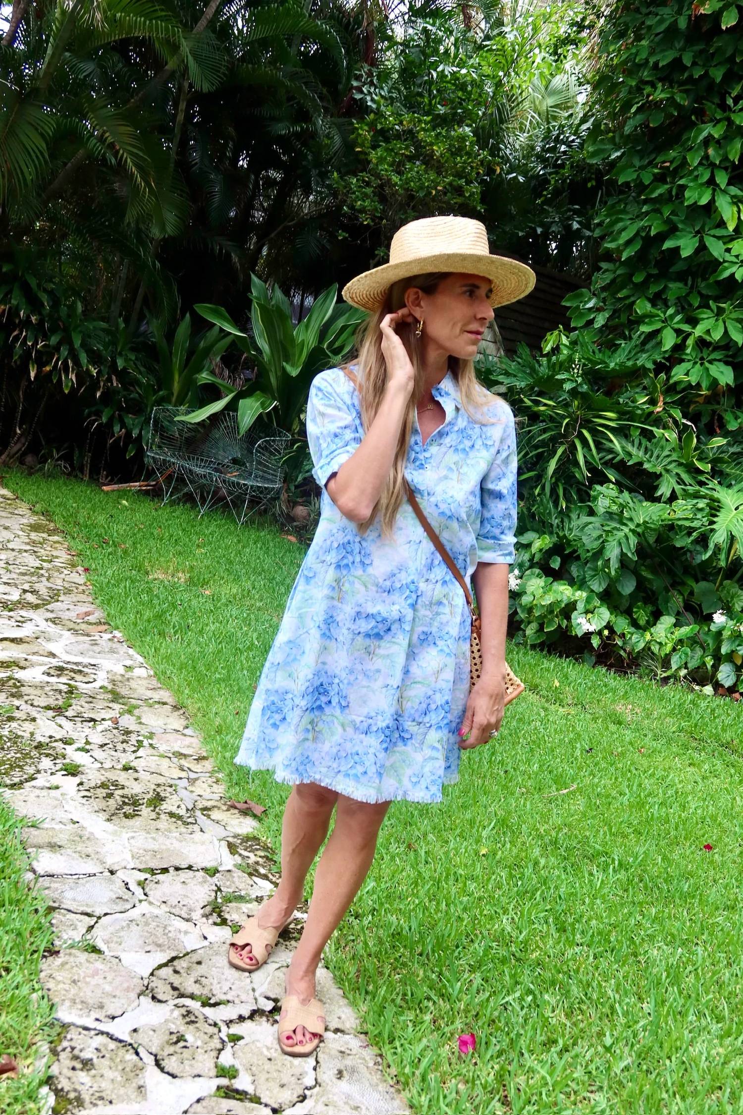 Dizzy-Lizzie - chatham dress - Soft Hydrangea