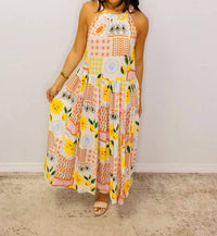 J.Nna - Halter Midi Dress