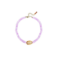 Adriana Pappas - Women's Heishi Mini Shell Anklet
