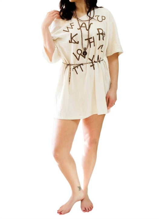 Gina Tees - Brand T Shirt Dress