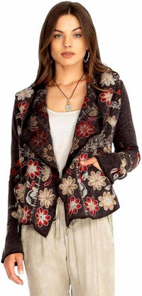 Johnny Was - Yoshi Floral Embroidery Hoodie