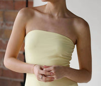 One And Only Collective - Buttercup Breeze Strapless Maxi Dress