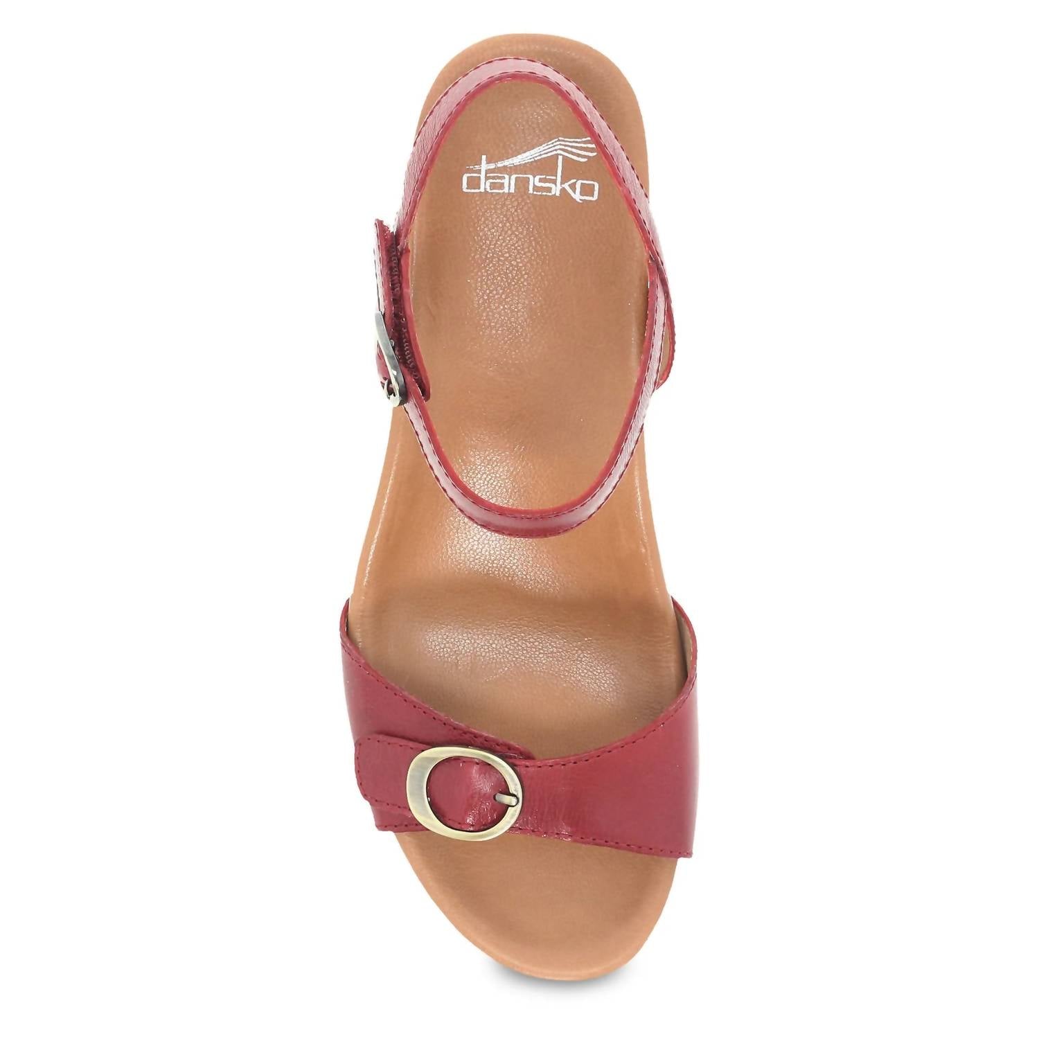 Dansko - Women's Arielle Leather Wedge Sandals
