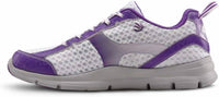 Dr. Comfort Shoes Women's Meghan Therapeutic Athletic Shoes in purple - women's sneaker - alternate view