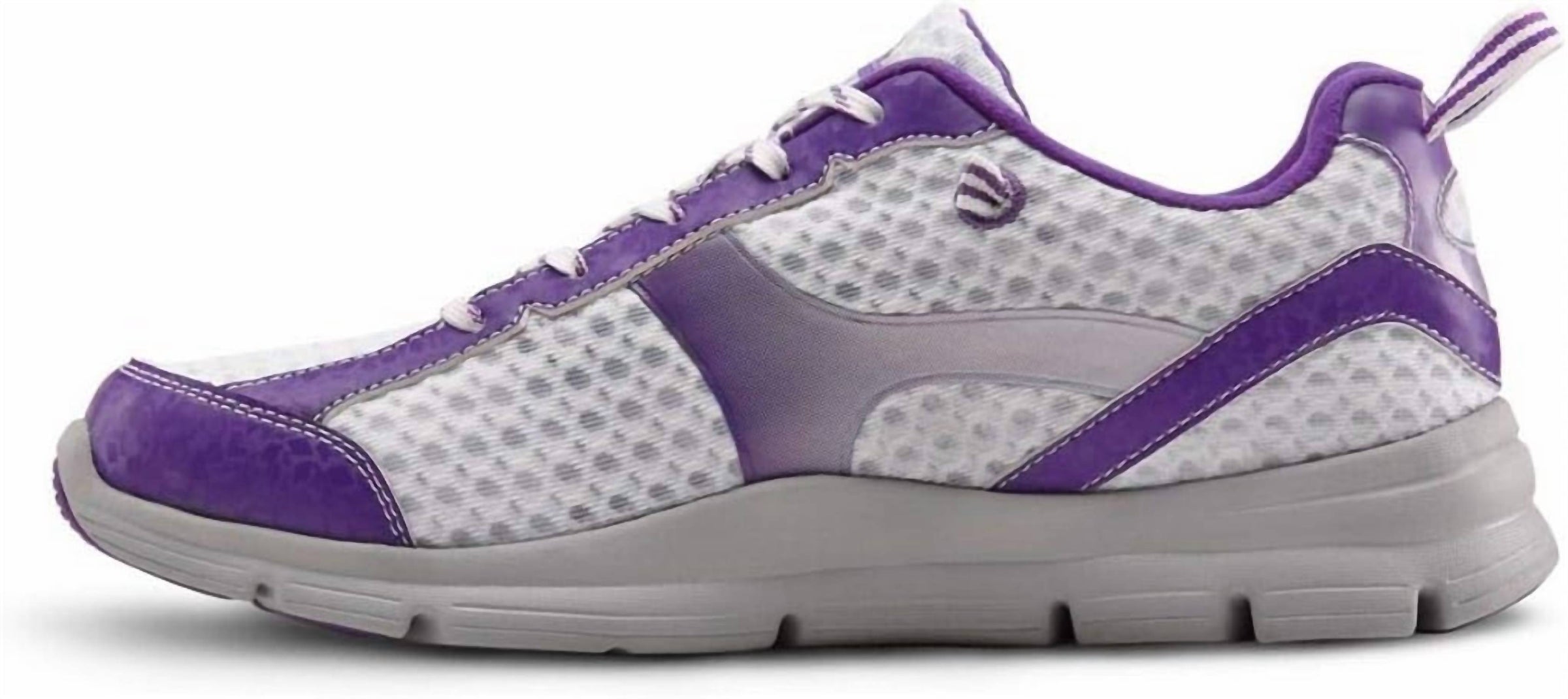 Dr. Comfort Shoes Women's Meghan Therapeutic Athletic Shoes in purple - women's sneaker - alternate view