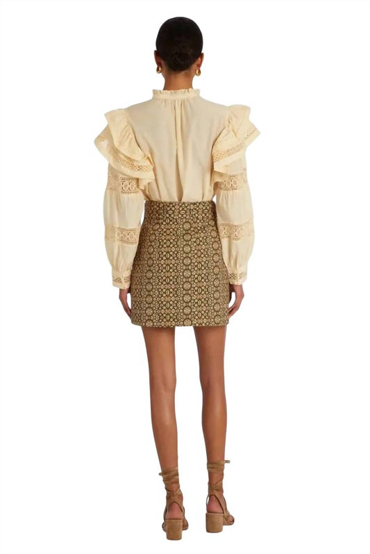 Marie Oliver - Talia Long Sleeve Blouse