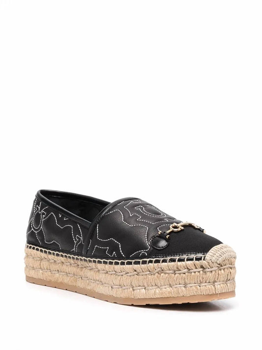 Salvatore Ferragamo - Women's Gancini Logo-embroidered Espadrilles