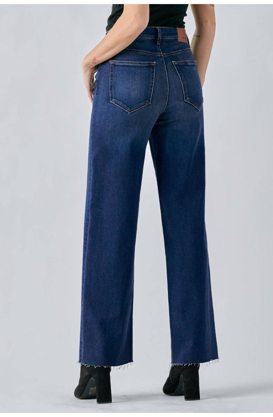 Hidden - Logan High Rise Dad Wide Leg Jeans