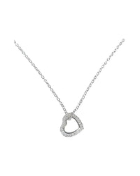 Jack And Jewelz - Women's Heart Slider Pendant Necklace