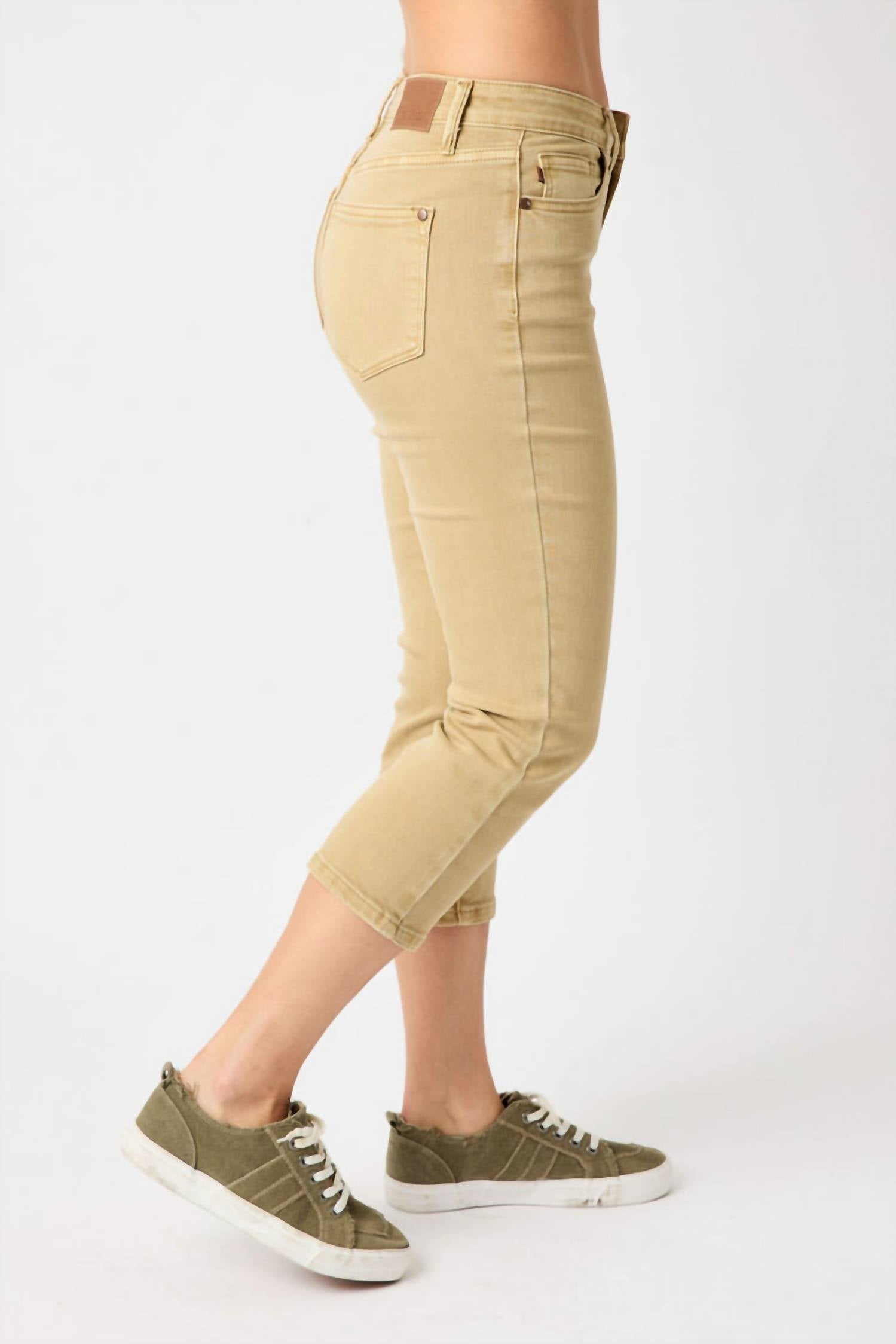 Judy Blue - Capri Denim Pants