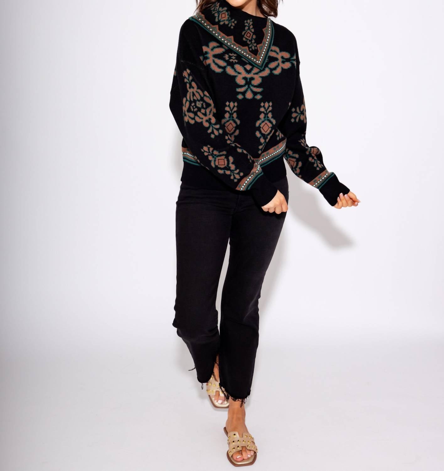 Thml - Modern Muse Abstract Sweater