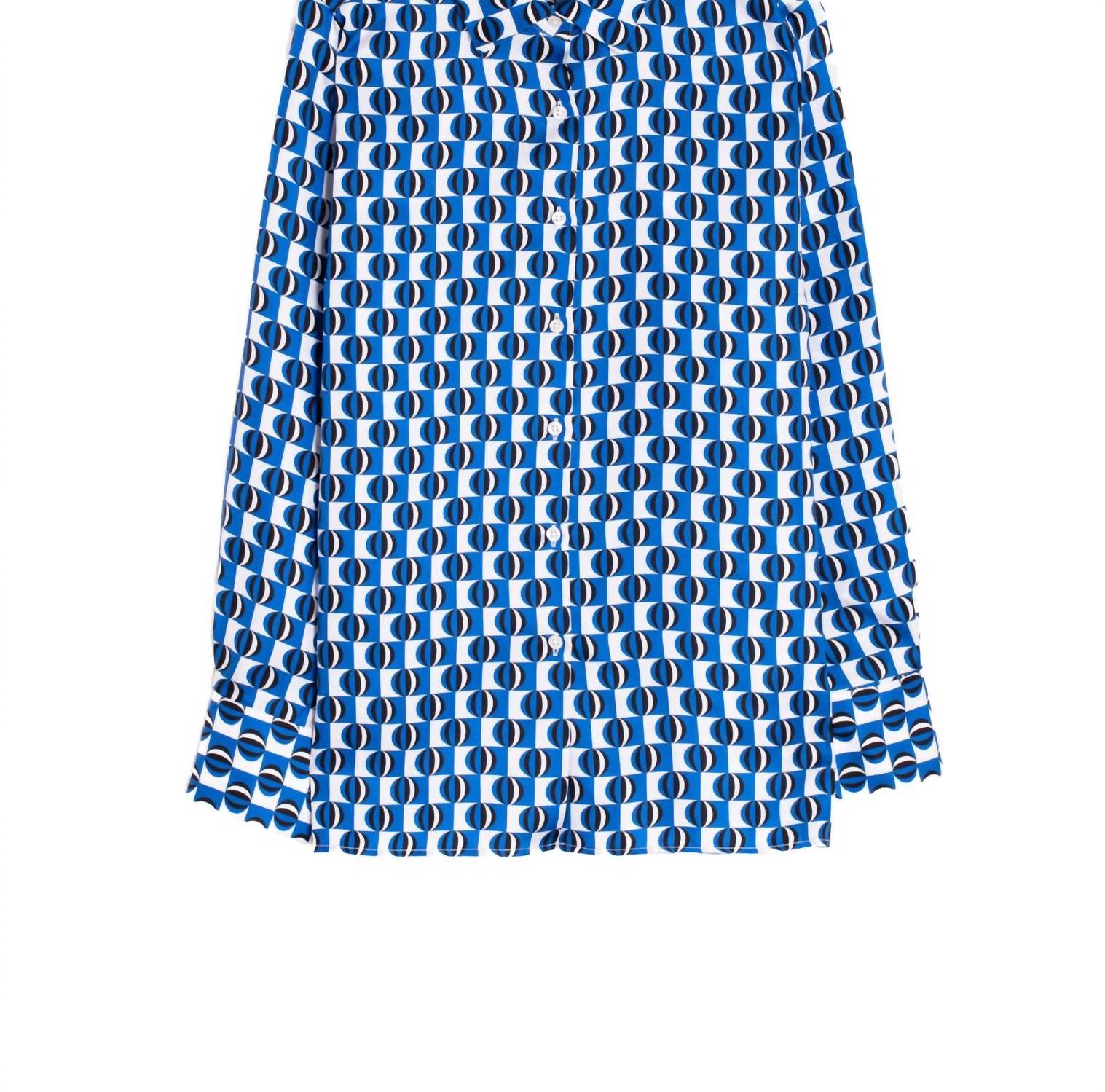 Vilagallo - Mariela Geometric Blouse