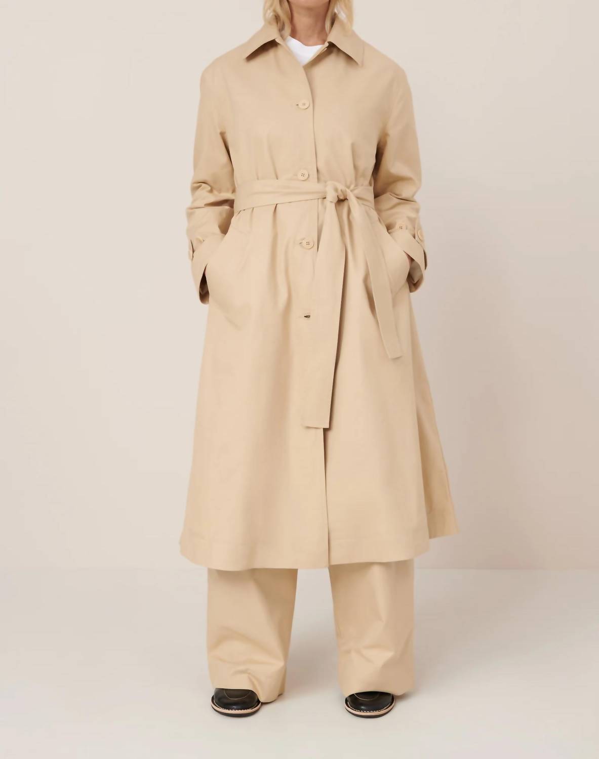 Kowtow - Cleo Trench With Detachable Belt