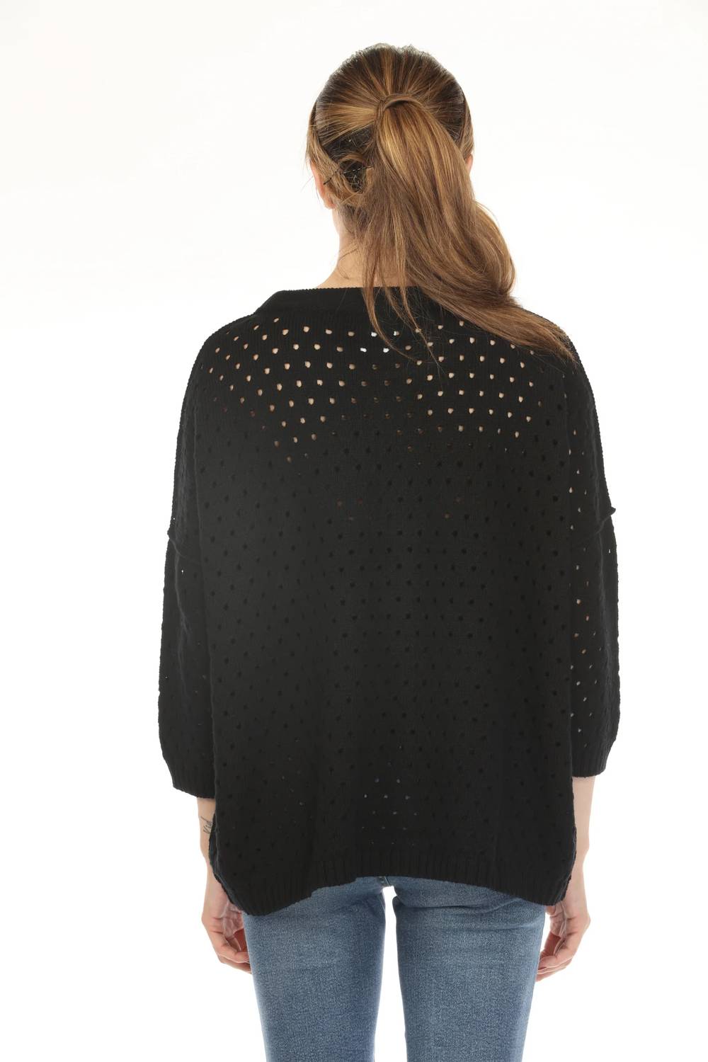 Planet By Lauren G. - Nantucket Crew Neck Sweater Top