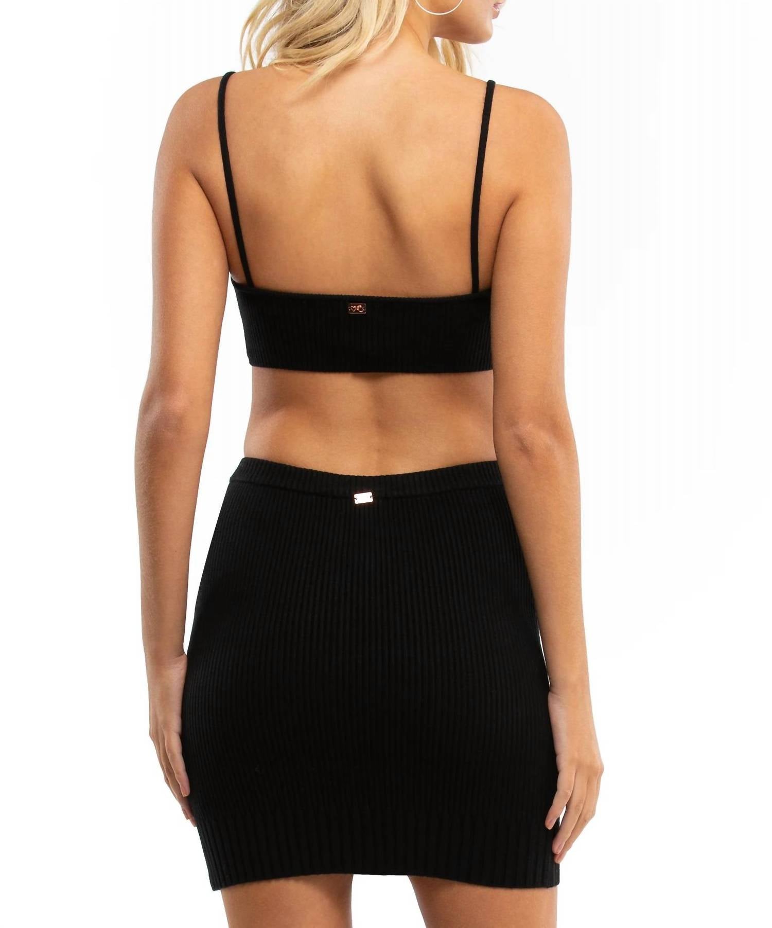For Love & Lemons - Harley Zipper Crop Top