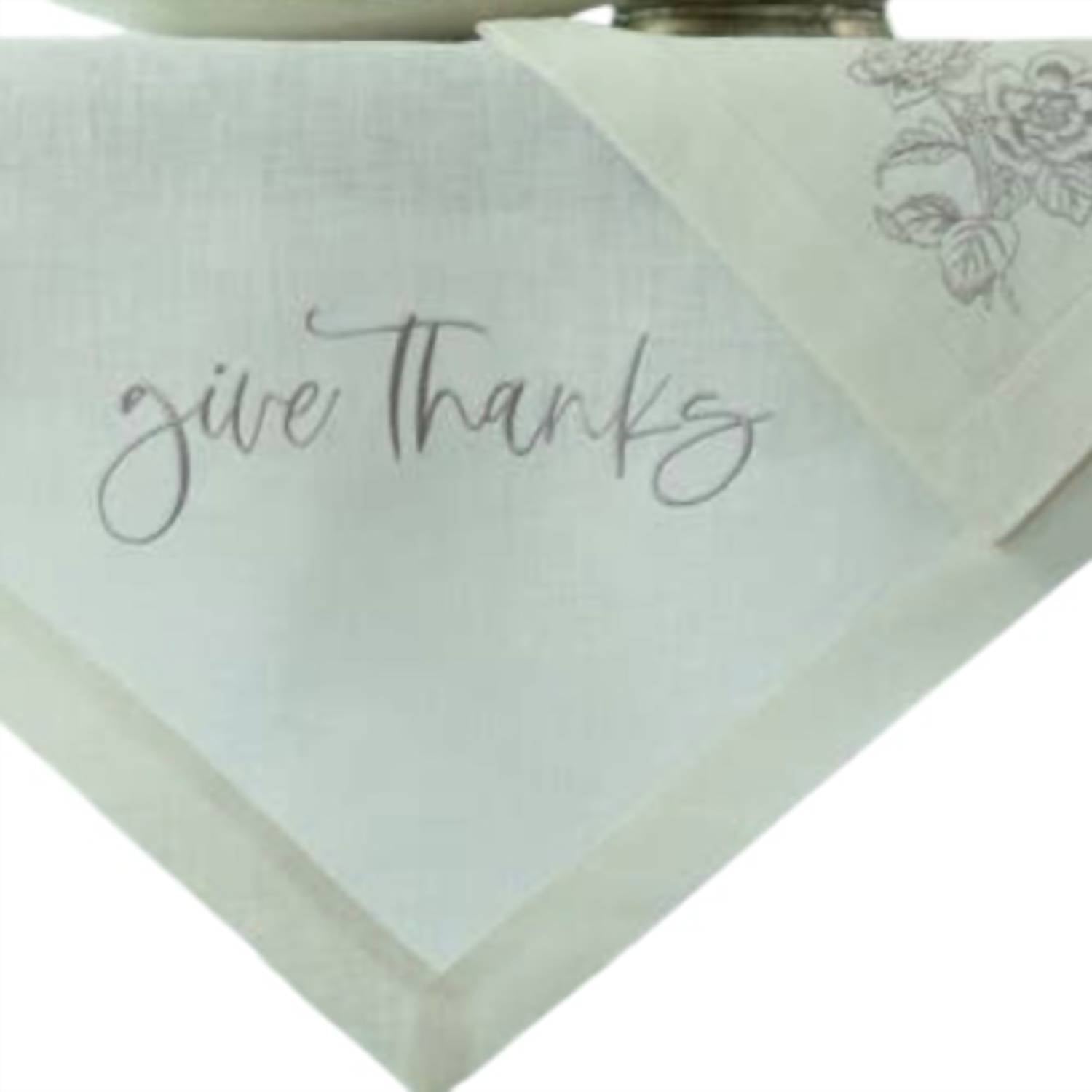 Crown Linen - Give Thanks Table Runner