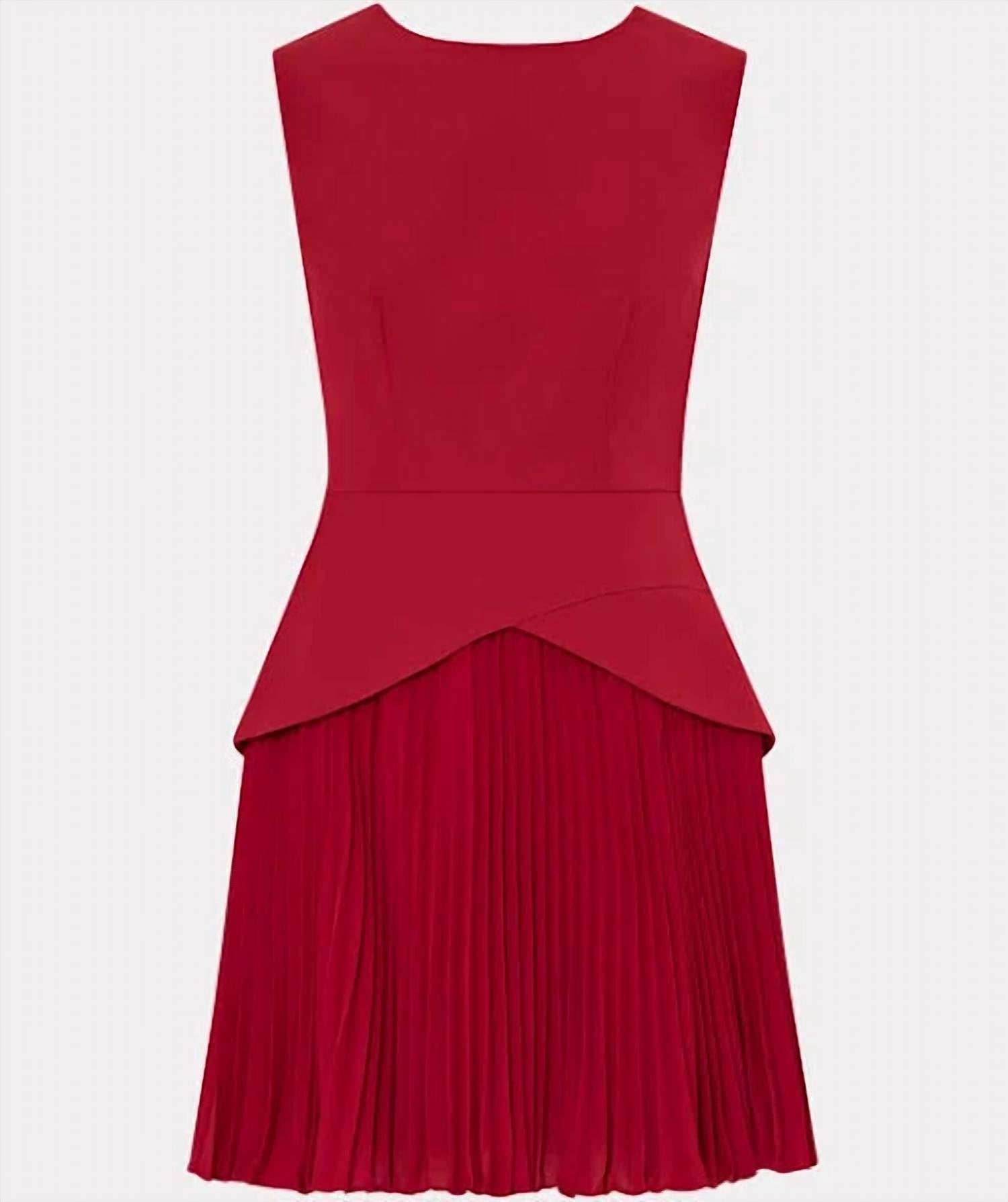 Milly - Haddy Pleated Mini Dress