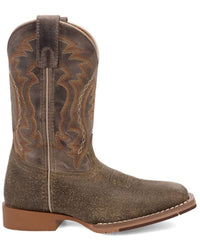 DAN POST. Boys Youth Beasley Leather Boot in grey blue - kids' boots