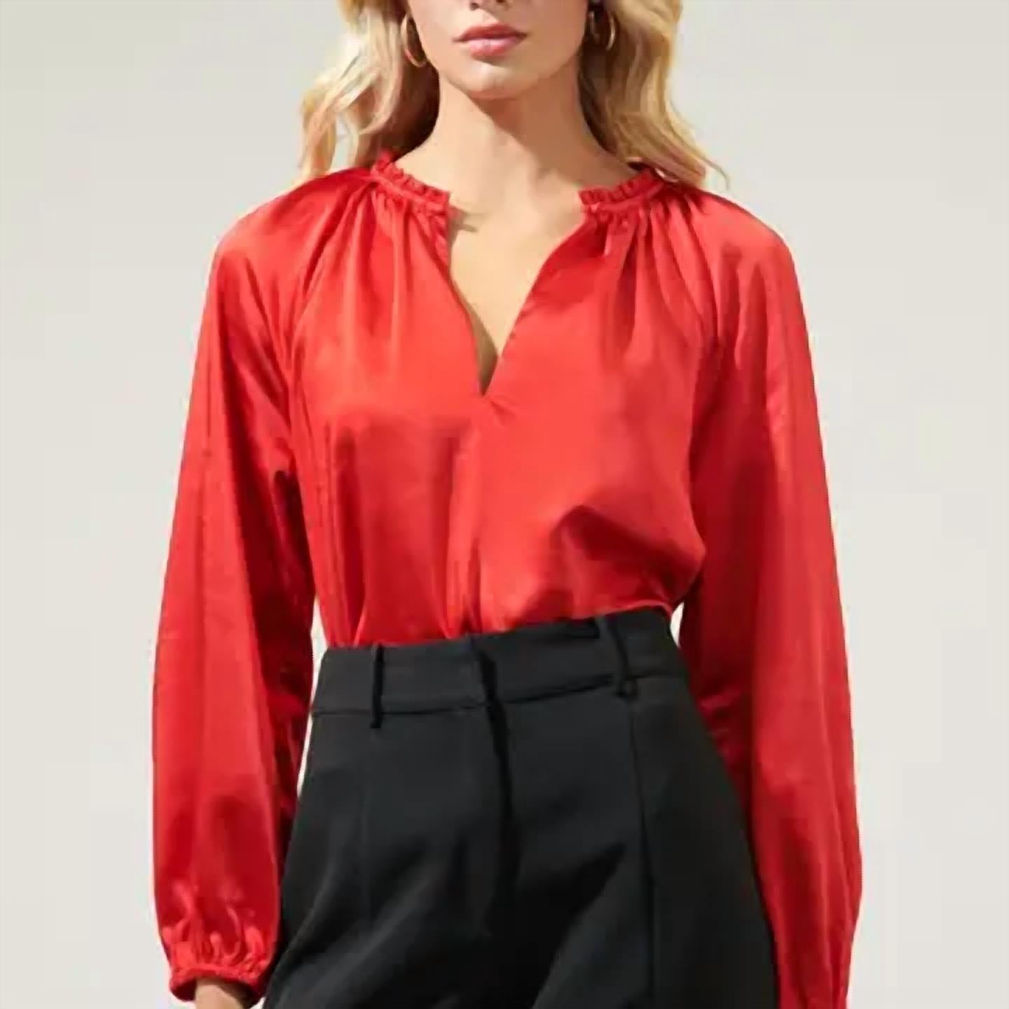 Sugarlips - Forever Mine Satin Top