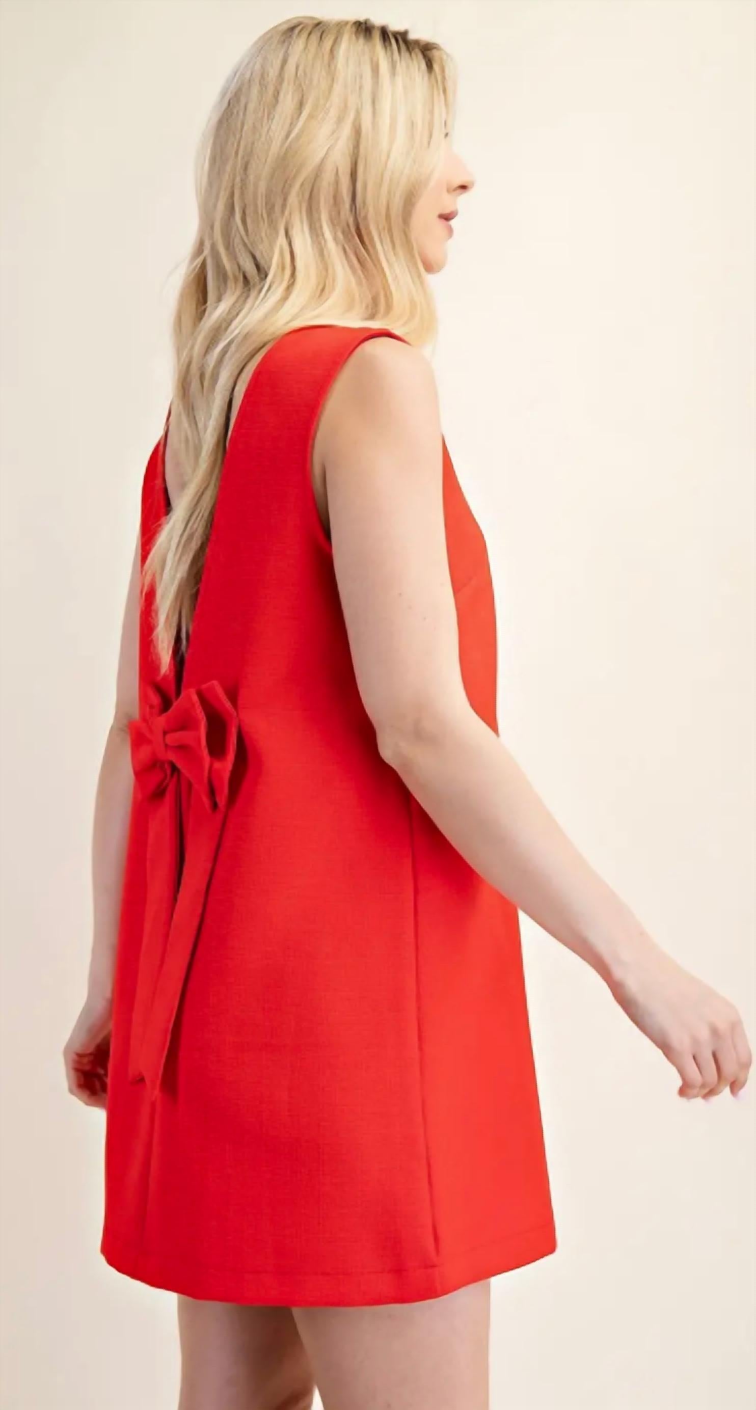 Glam - Back for More Mini Dress