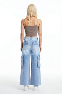 Bayeas - Tommi High Rise Wide Leg Flare Jeans