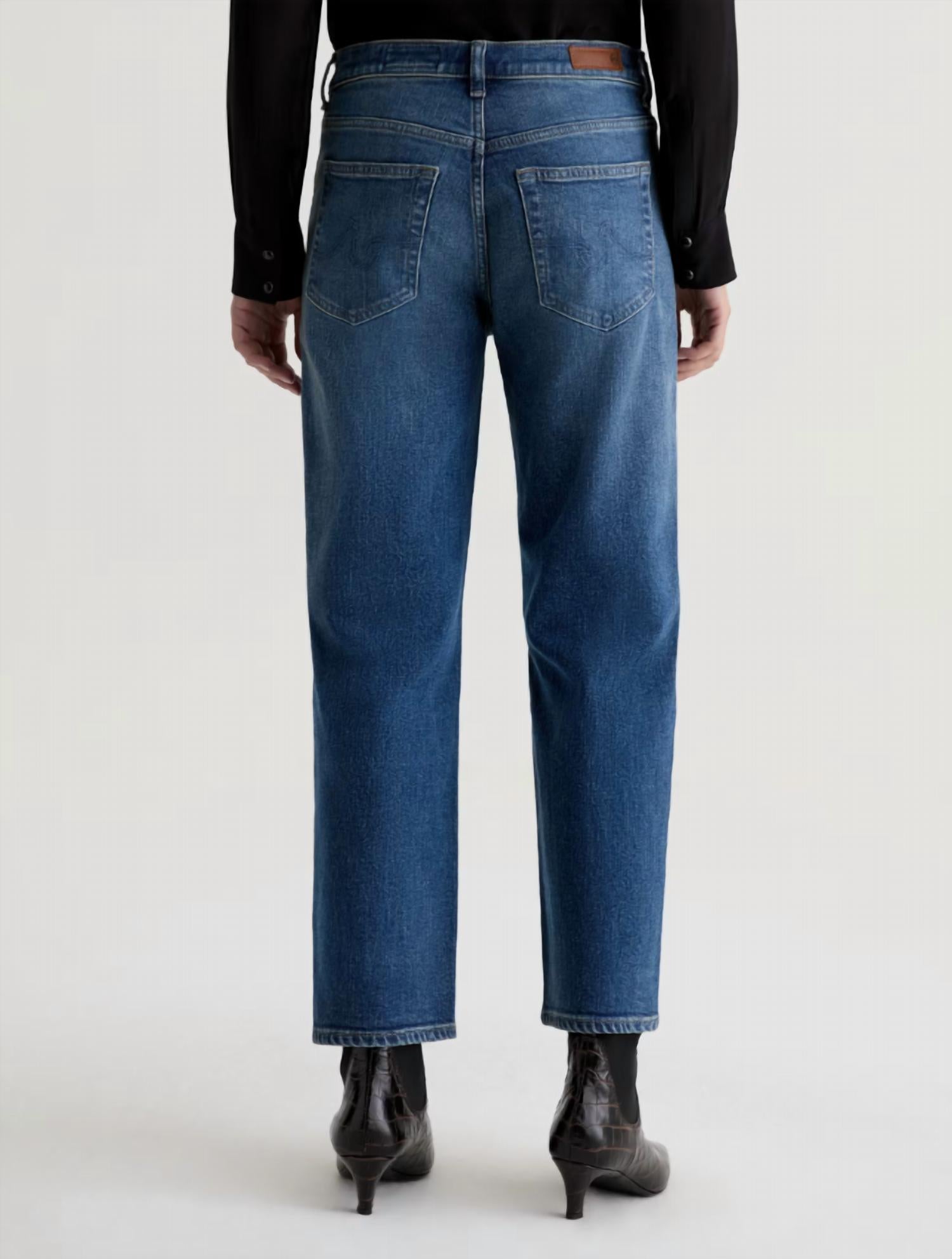 Ag Jeans - Brinley Mid Rise Straight Jeans